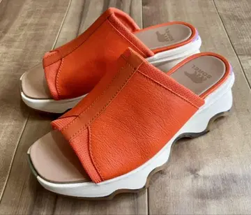 SOREL 소렐 키네틱 임팩트 슬라이드 하이 샌들 US7 24cm