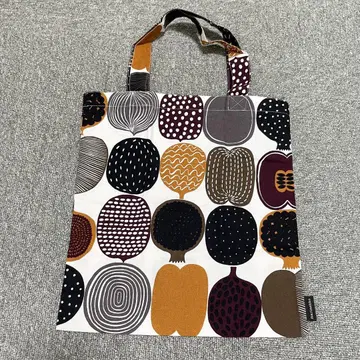 marimekko Kompotti 마리메꼬 네이비 토트백