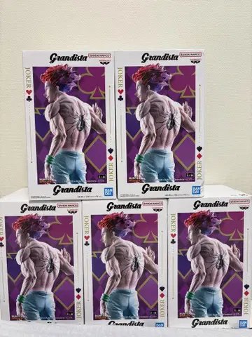 반프레스토 Grandista 히소카 피규어 5종 세트