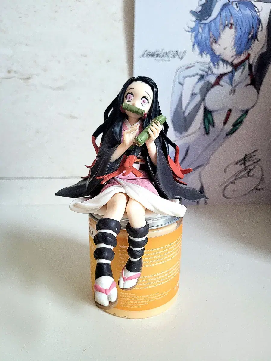 Demon Slayer Chokonose Nezuko Rice Ball Version Noodle Stopper Beautiful Girl Figure