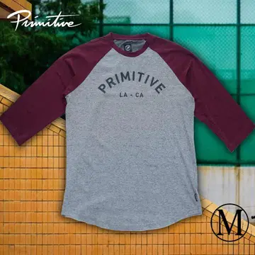PRIMITIVE 프리미티브 7부 소매 티셔츠 스케이트 스케이트보드 M