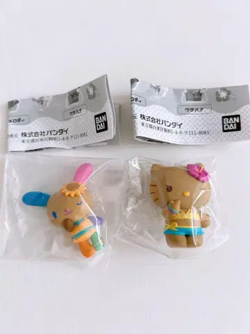 산리오 모두 함께 바캉스 피규어 가챠 헬로키티 우사하나
