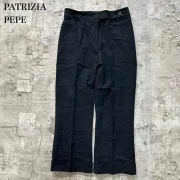 Patrizipepe [L] 캐주얼 팬츠 부츠 컷 센터 프레스 이탈리아제