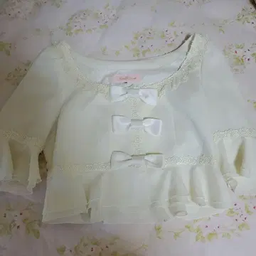 Jane D'Arcente 화이트 노카라 자켓 38