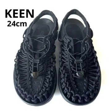 KEEN 킨 UNEEK 유니크 블랙 24cm 수륙 양용 샌들