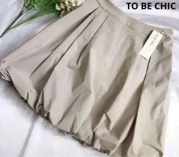 TO BE CHIC 투 비 시크 택 포함 벌룬 스커트 부드러운 L