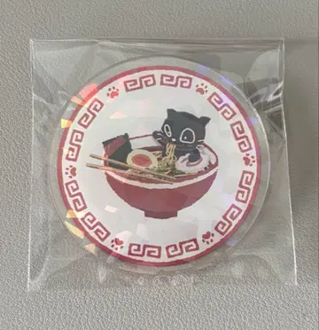 키요 키요 15주년 복권 아크릴 배지 라면 홀로 레어