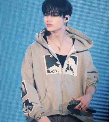 bastard 지퍼 후드티 니키 착용 ENHYPEN NIKI 당일 발송