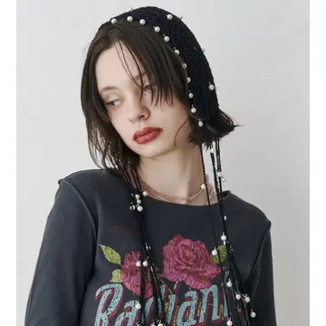 펄 크로셰 보닛