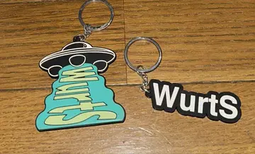 WurtS 러버 키링 2개 세트