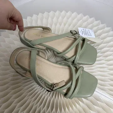 에카 소포 민트 컬러 컴포트 샌들 M 새상품
