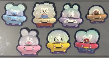 BTS LINEFRIENDS THE JOURNEY 씰