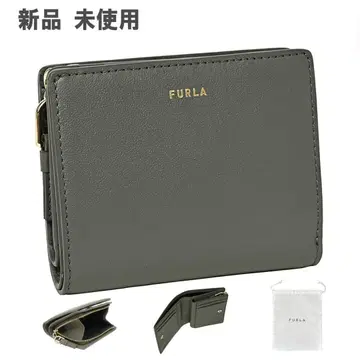 새상품 훌라 FURLA 지갑 2단 폴더형 NUVOLA 컴팩트 천연 가죽
