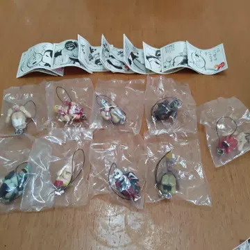 근육맨 토지카 스트랩 9개 세트