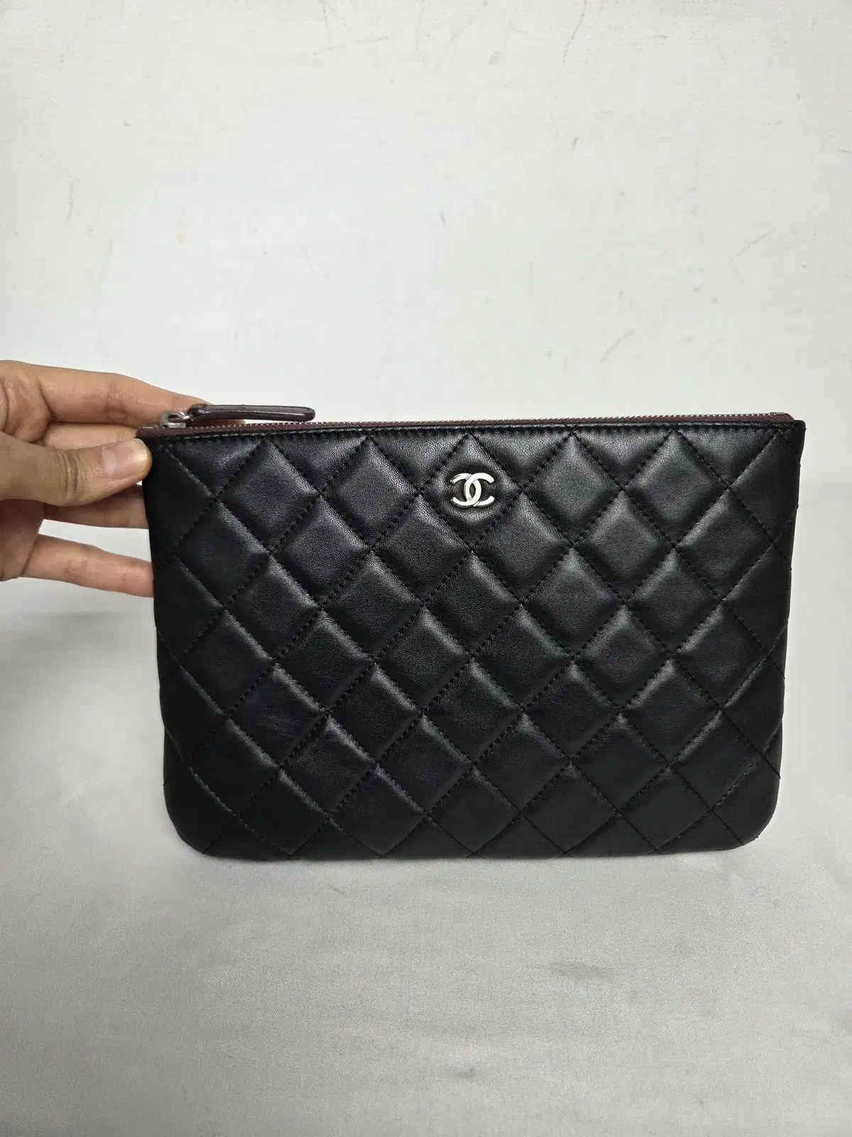 Chanel Clutch Old Medium Black