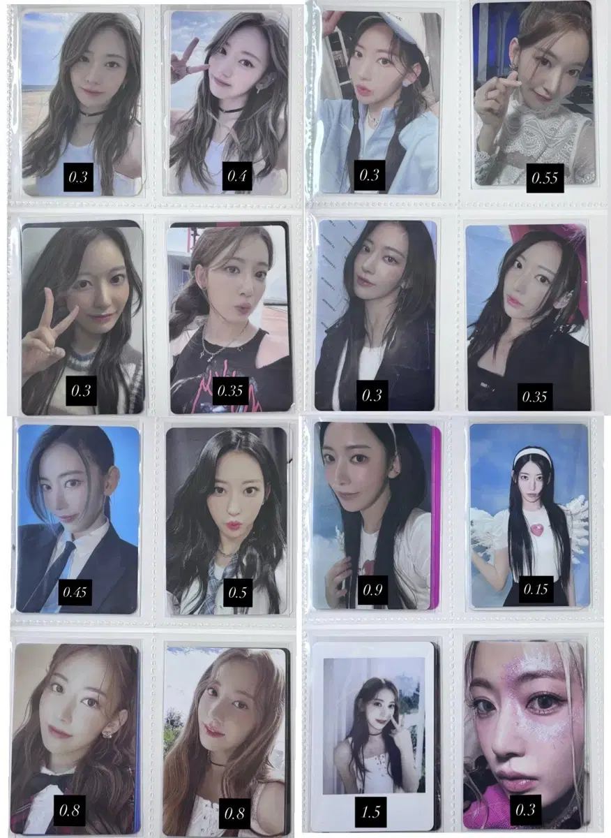 르세라핌 김채원,사쿠라,허윤진,카즈하,홍은채포카 판매 판매합니다