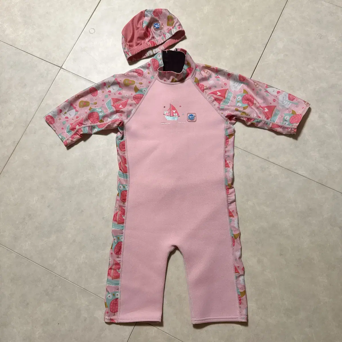 Splash About Girls' Neoprene Swimsuit