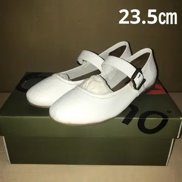 BUENO SHOES 부에노 슈즈 스트랩 펌프스 천연 가죽 발레 슈즈