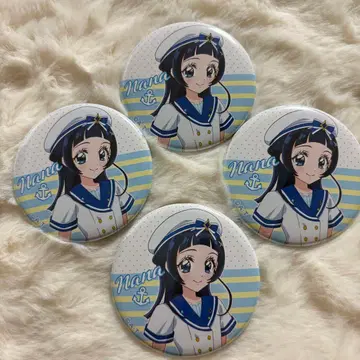 하늘과 바다의 경계선 아오카제 나나 너와 아이돌 프리큐어 캔뱃지