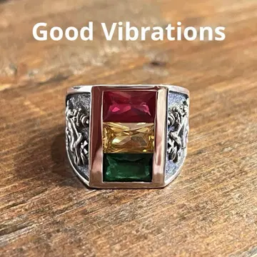 Sterling 실버 925 반지 Good Vibrations-15호