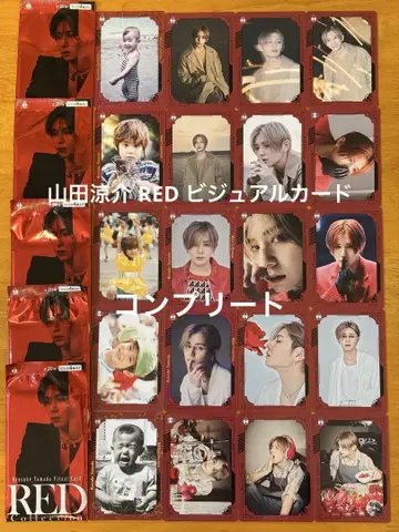 야마다 료스케 RED 비주얼 카드 컴플리트