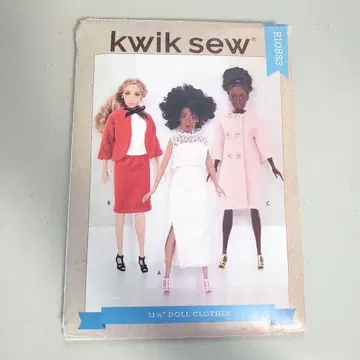 kwik sew R10833 인형 의류 패턴 바비