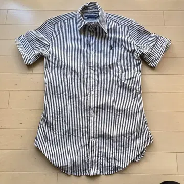 Ralph Lauren 스트라이프 반팔 셔츠 2 155/84A J5