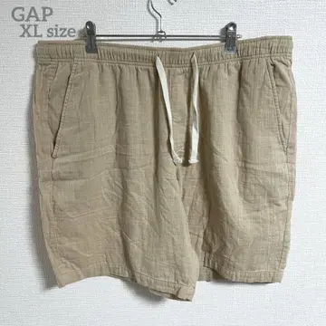 갭 [XL] 베이지 숏 팬츠 시원함 상쾌함 여름옷 무지 남성용