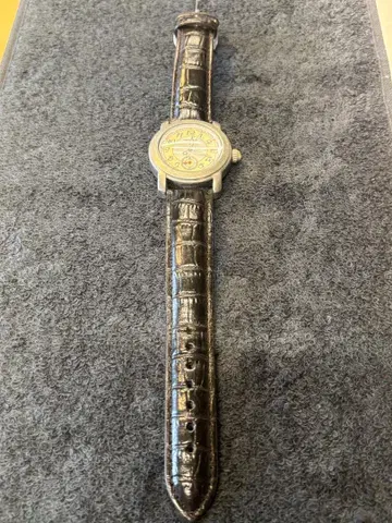 Montblanc 자동 시계 가죽 벨트