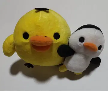 리락쿠마 모아서 봉제 인형 시리즈 키이로이토리와 펭귄