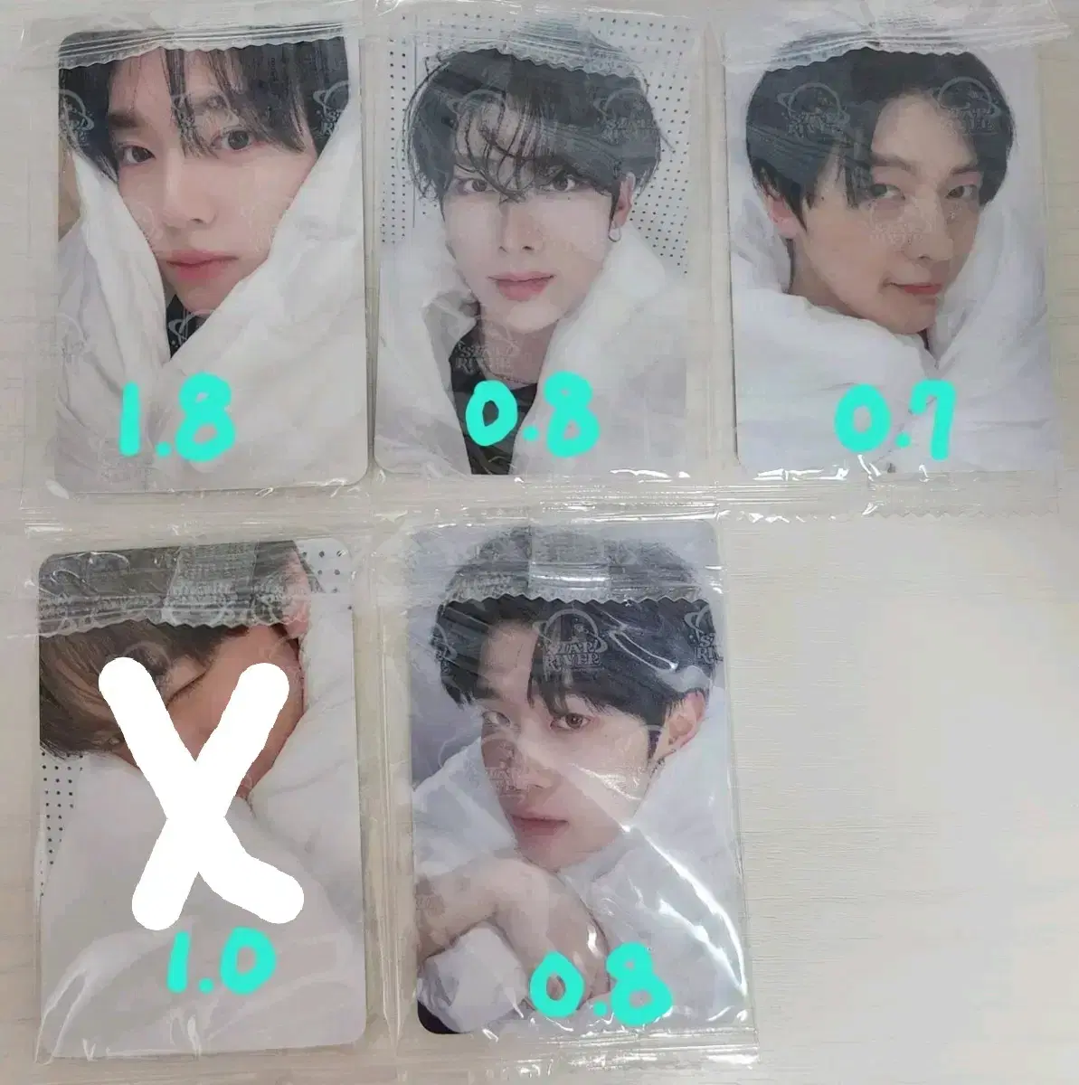 zb1 Star River blanket wts kim jiwoong zhang hao hanbin seok matthew kim taerae key