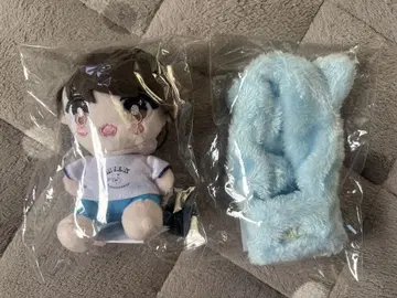 봉제 인형과 플리스 세트
