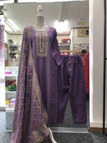인도 펀자브식 쿠르티 3개 세트 size L (40)