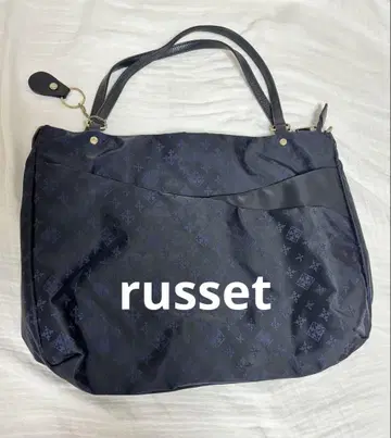 russet 2way 토트백 핸드백 A4 사이즈 포켓 부착