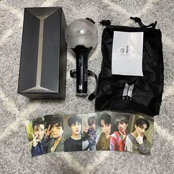 BTS 응원봉 ver.3 포토 카드 세트 포함