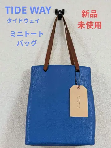 TIDE WAY MONTH F/SHOPPER TOTE 가죽 토트백