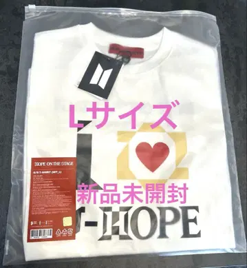 HOPE ON THE STAGE 티셔츠 L 사이즈 호비 호속 J-hope