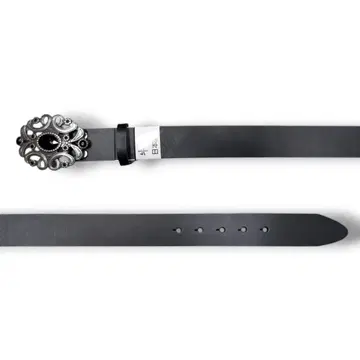 남성용 가죽 캐주얼 벨트 버클, 가운데 구멍, 103cm pm4