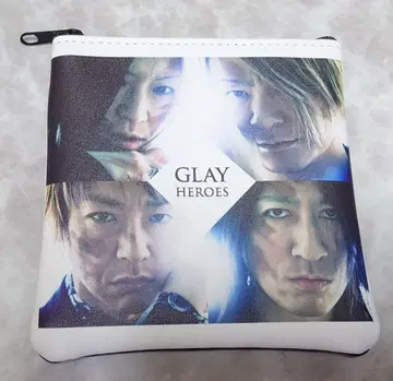 GLAY 12cm 싱글 자켓 파우치 HEROES 새상품