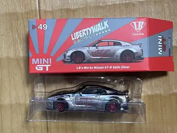 미니GT No. 49 LB 워크스 GTR 새틴 실버