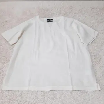 BEAMSHEART 빔즈 하트 풀오버 티셔츠 린넨 면 L