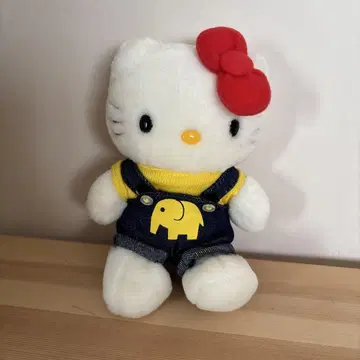초레어 산리오 캐릭터 컬렉션 100 헬로키티 봉제 인형 쇼와 레트로