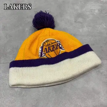 LAKERS 레이커스 니트 모자 비니