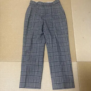 UNITED ARROWS 체크 무늬 팬츠 38