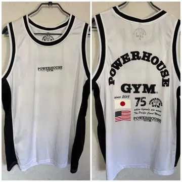 POWERHOUSE GYM 파워하우스 헬스장 탱크탑 슬리브리스 XL