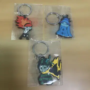 YOASOBI 전광석화 가챠가챠 러버 키링 3개 세트