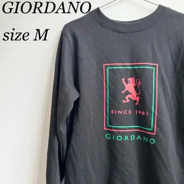 GIORDANO 조르다노 트레이닝복 남성용 블랙 검정 M