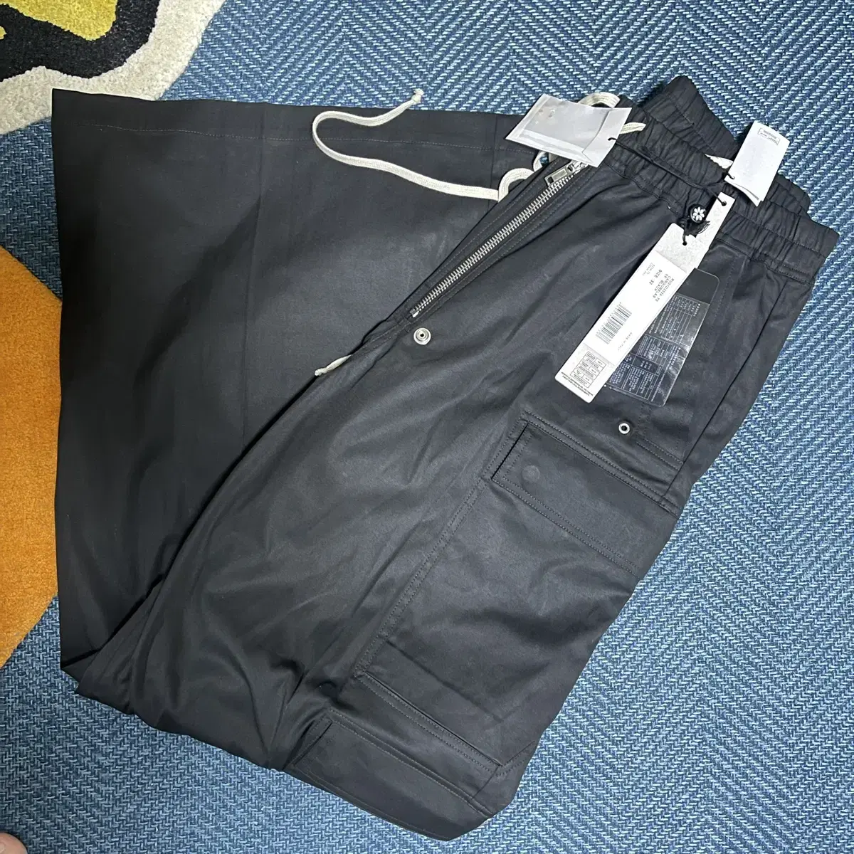 [52] Rick Owens Cargo Bella Wide Pants TE
