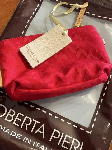 ROBERTO PIERI 빨간색 파우치 새상품 미사용