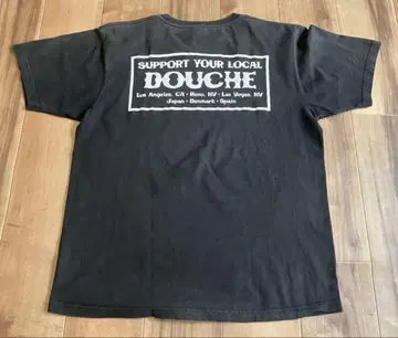 DOUCHE 두슈라슈르 MC 티셔츠 할리 바이커